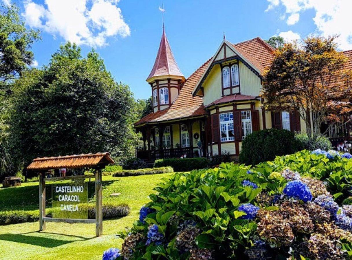 Apartamento Flat Gramado Alpen Exterior foto